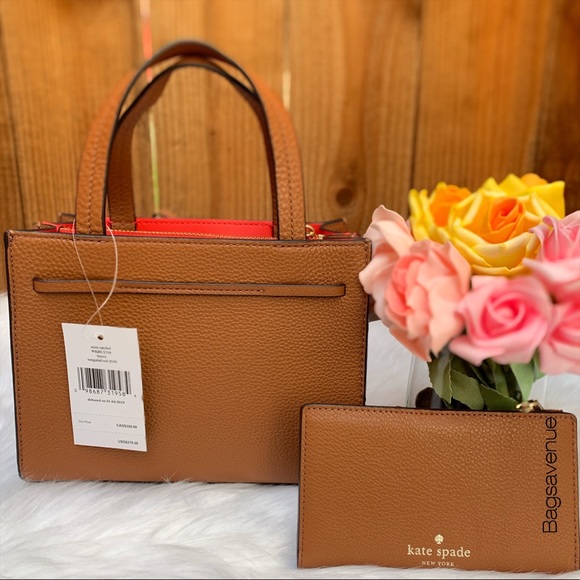 Kate spade mini hayes satchel ginger small wallet - Picture 4 of 8